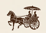 复古马车