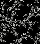 黑白花卉图案纹理背景