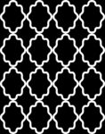 黑白几何花纹图案
