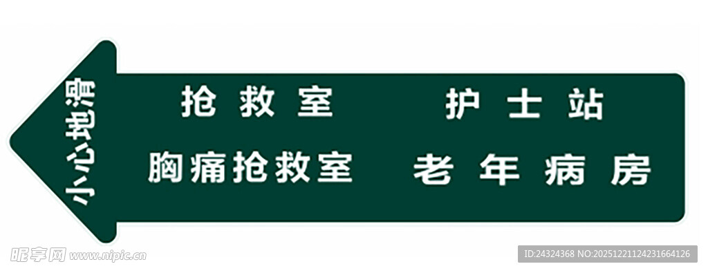 医院科室指示牌医院号牌护理级别