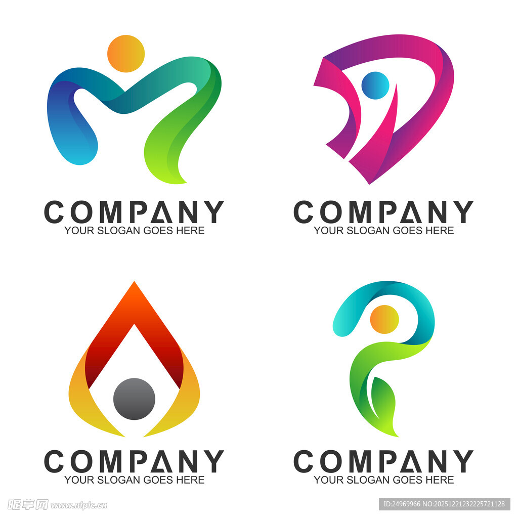 多彩创意公司标志集合