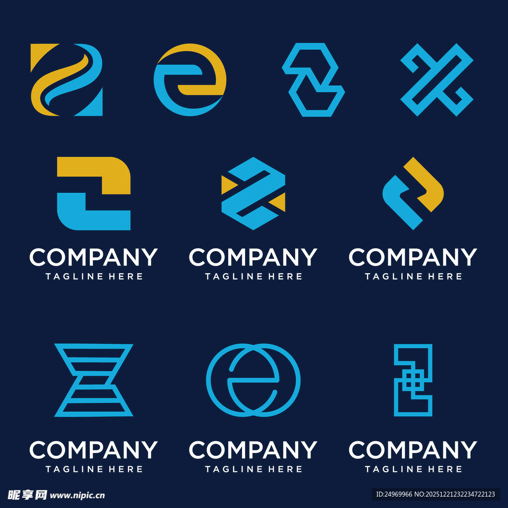 多样创意公司标志设计