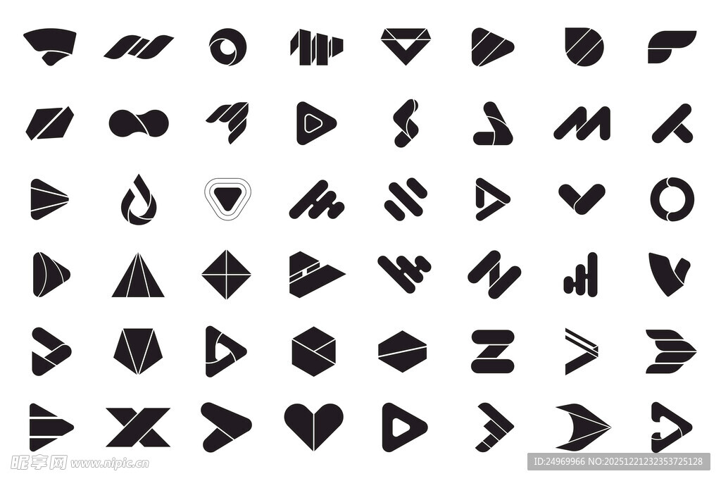 几何图形矢量素材集合