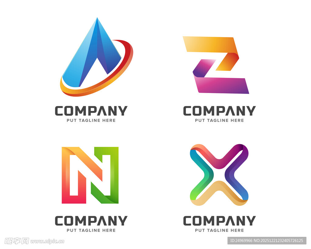 多彩创意公司标志集合