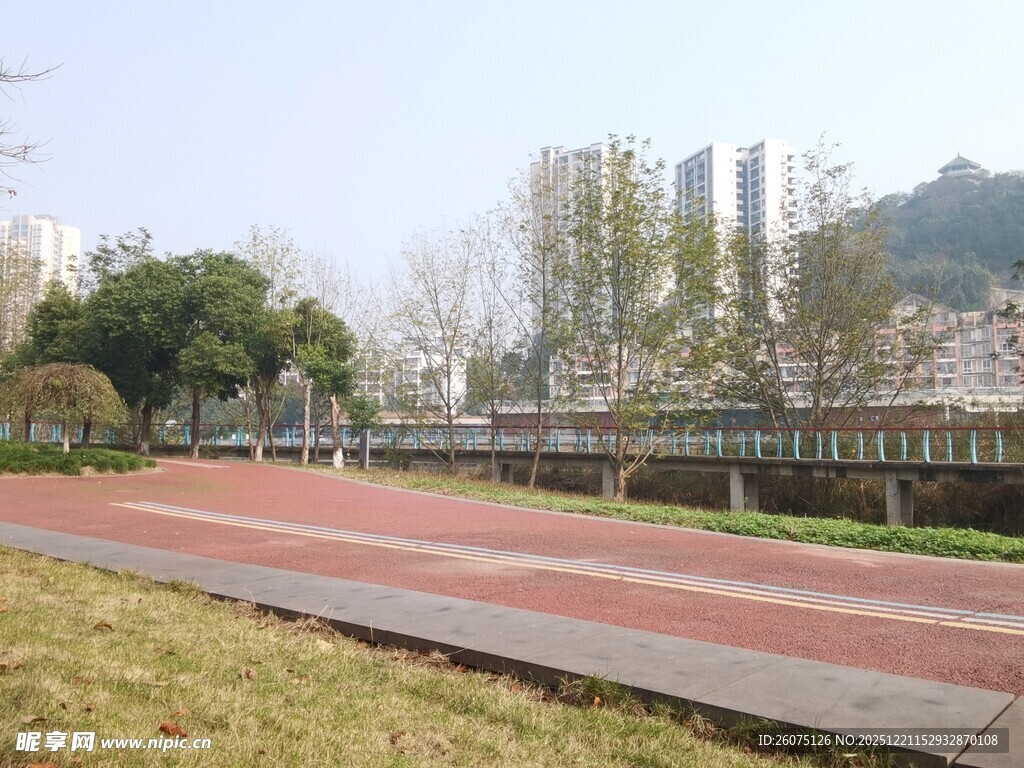 城市中的户外休闲运动场地