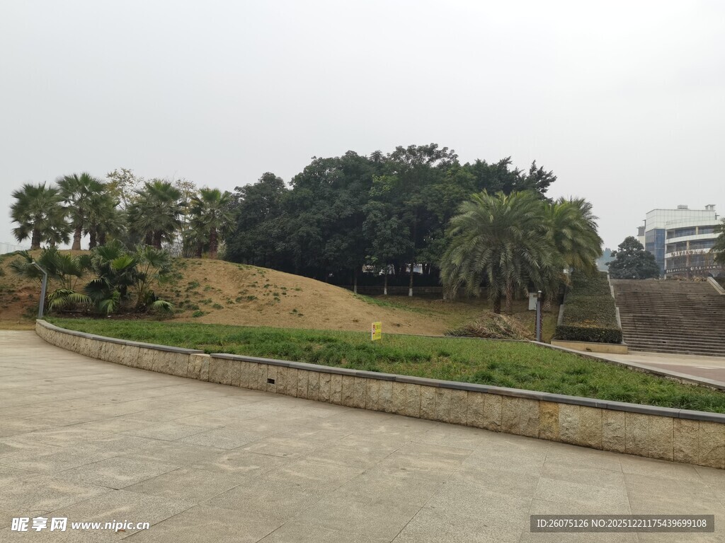 户外开阔绿地景观