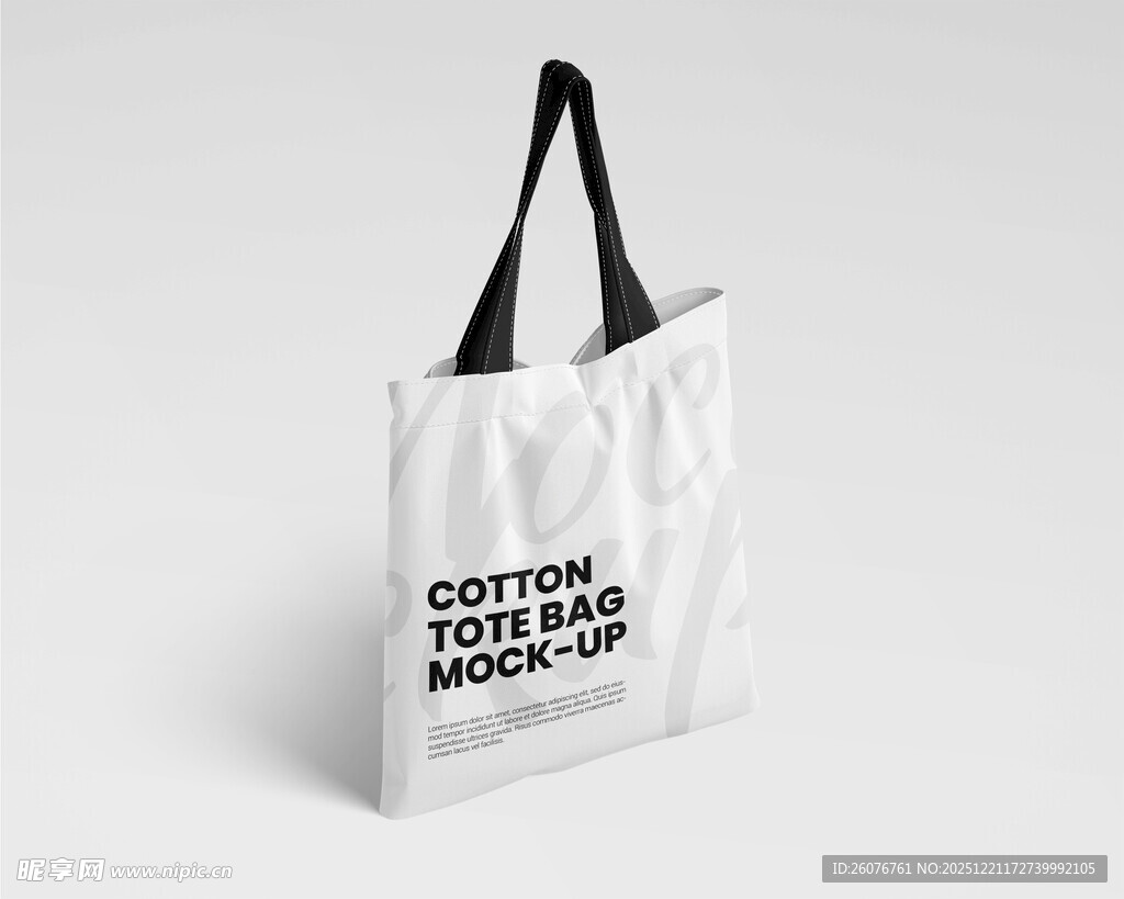 帆布袋样机图片