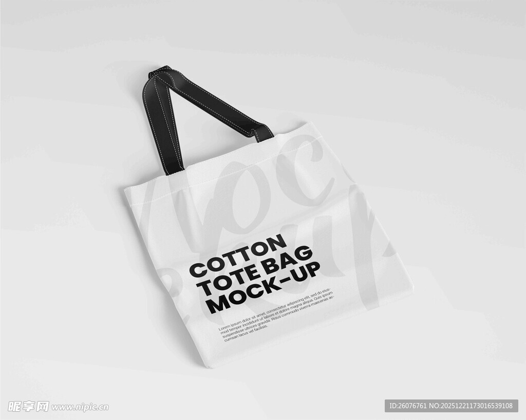 帆布袋样机图片