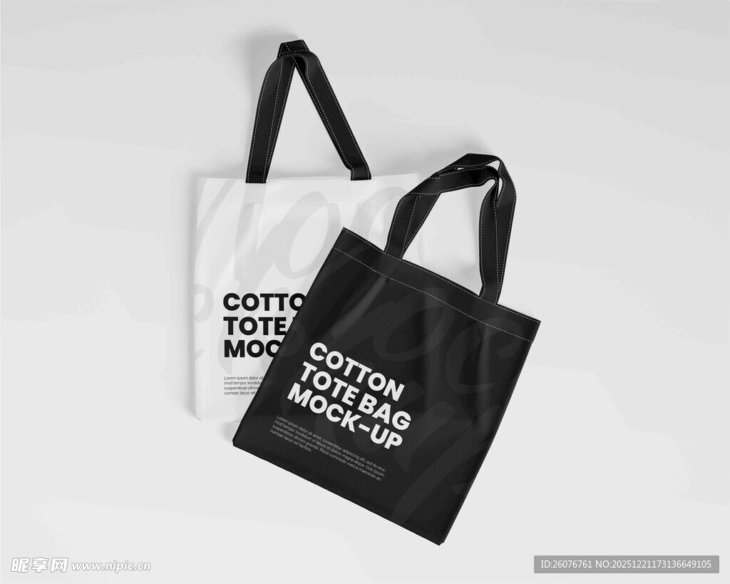 帆布袋样机图片