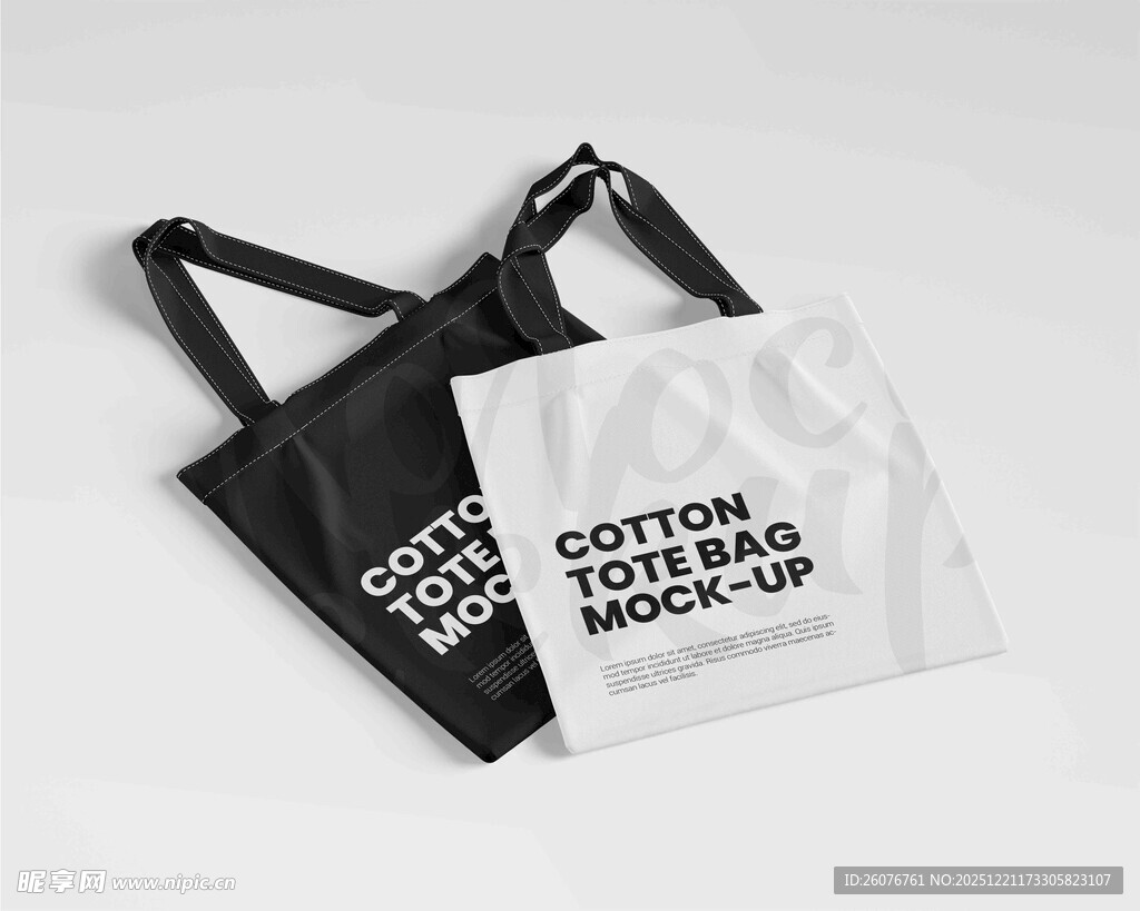 帆布袋样机图片