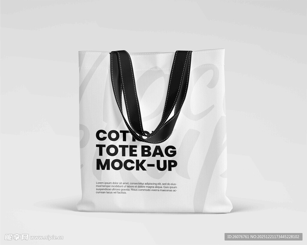 帆布袋样机图片