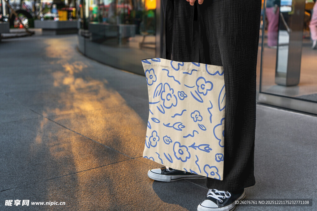 帆布袋样机图片