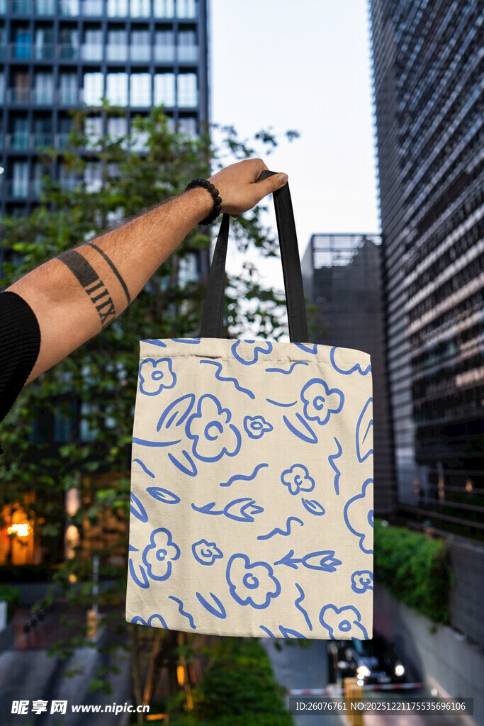 帆布袋样机图片