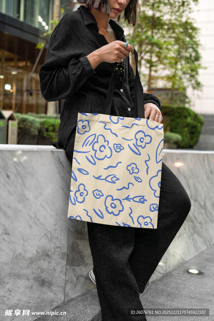 帆布袋样机图片