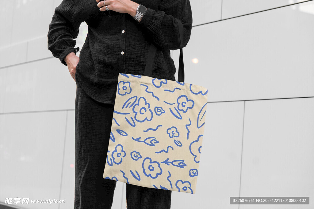 帆布袋样机图片