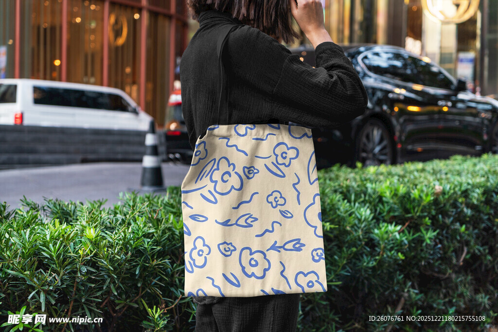 帆布袋样机图片