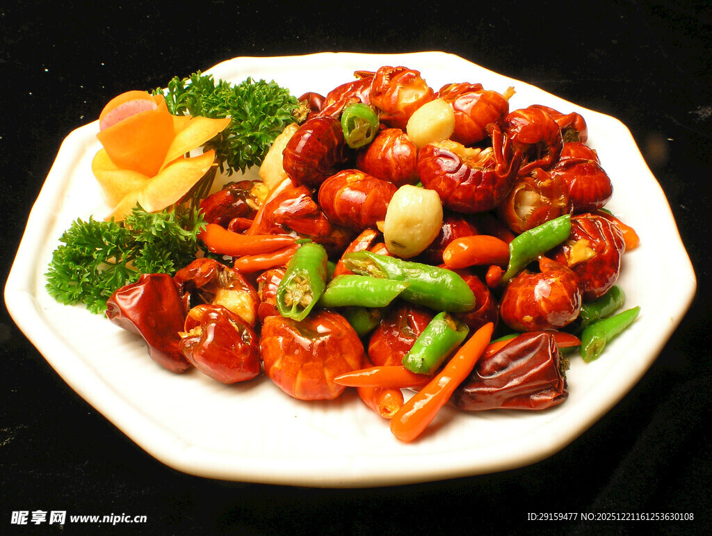 美味香辣炒鱿鱼