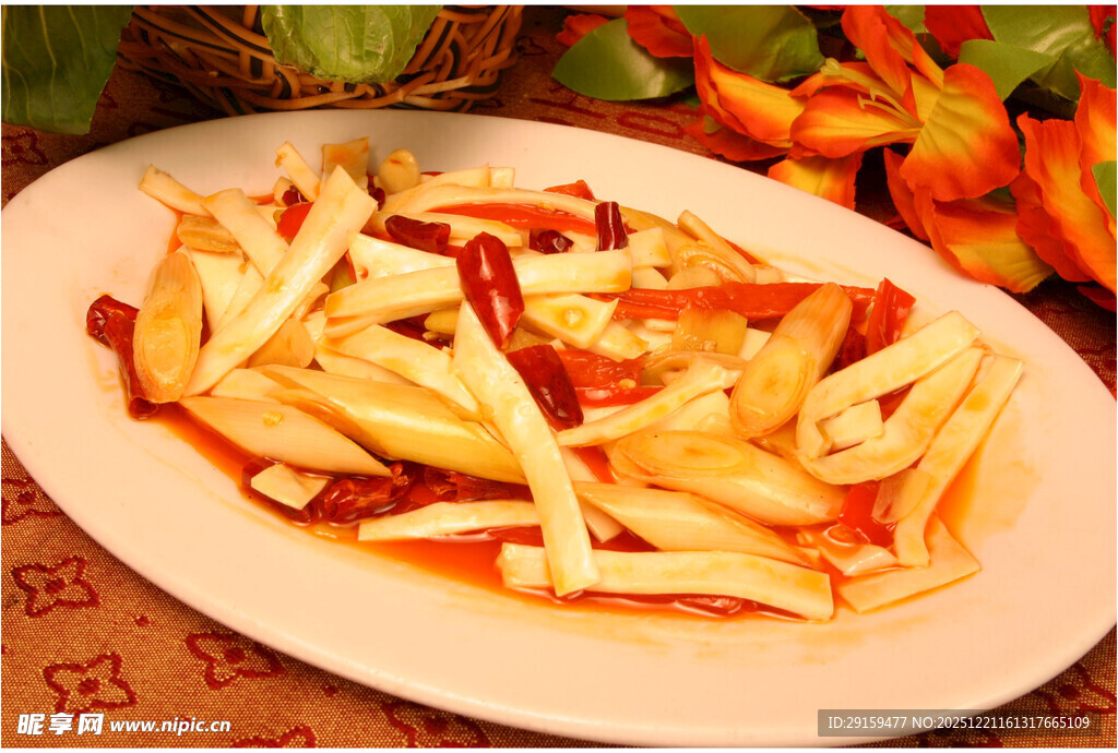 香辣爽口凉拌藕丝