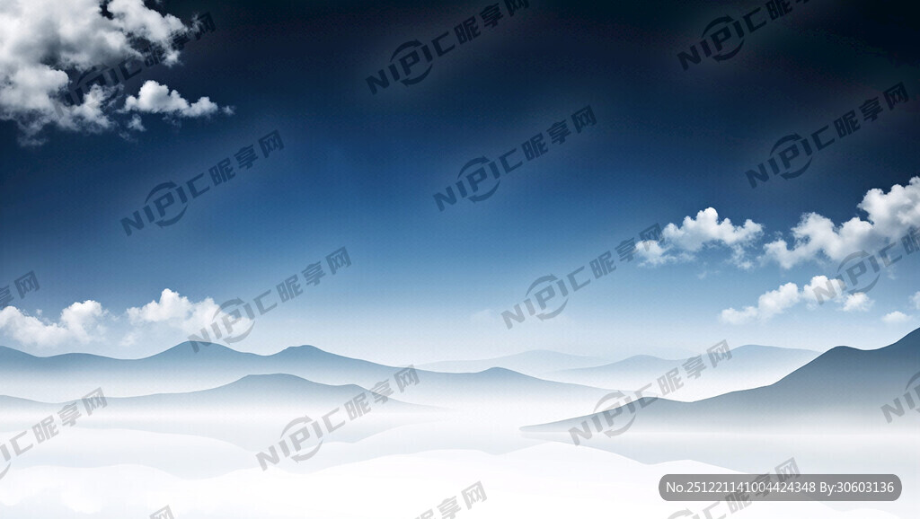 中国风背景海报 无字