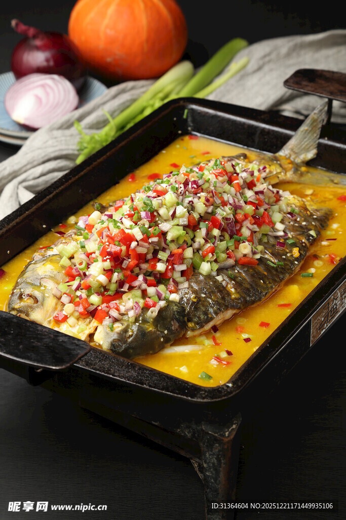 美味香辣烤鱼 食欲满满