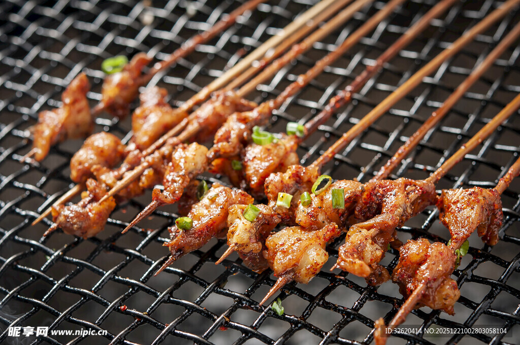 烤鸡肉串