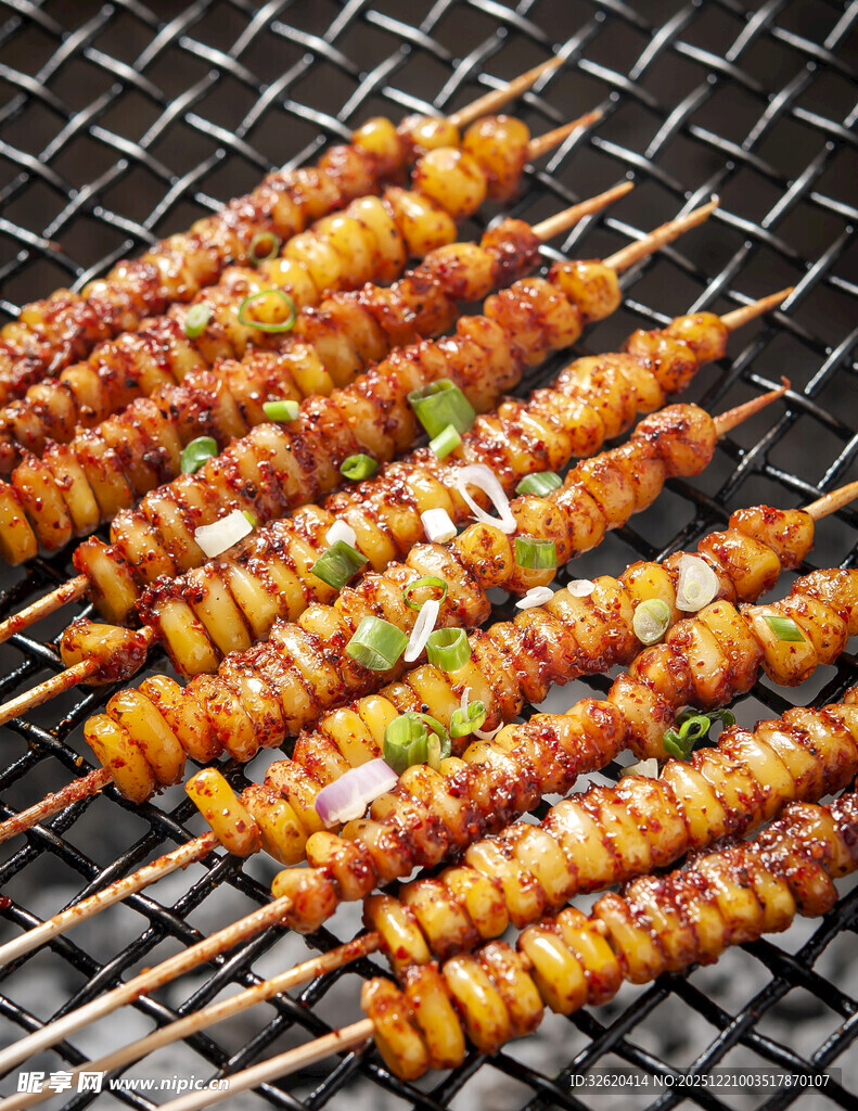 烤玉米串