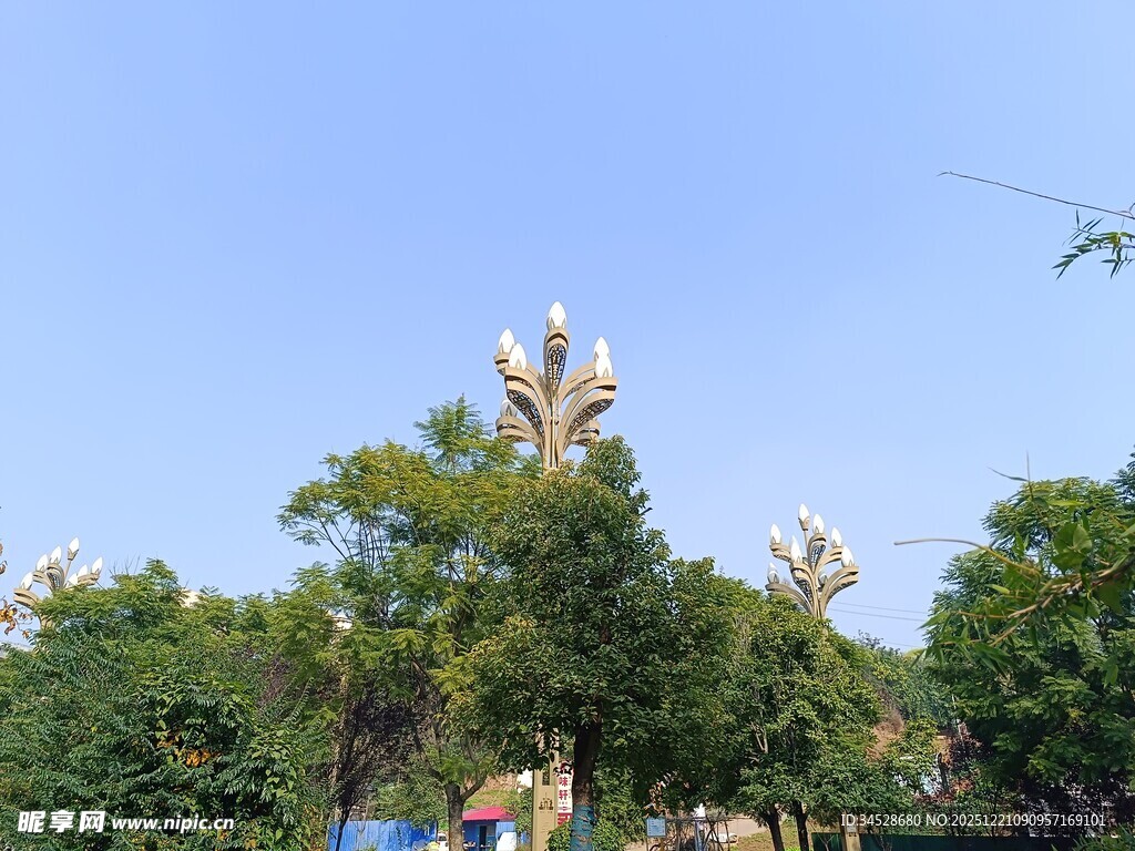 城市中的独特雕塑景观