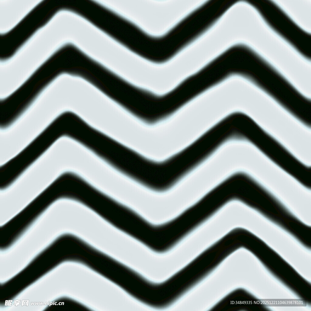 黑白锯齿形图案纹理
