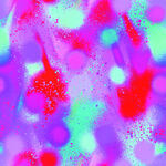 梦幻多彩抽象艺术背景图