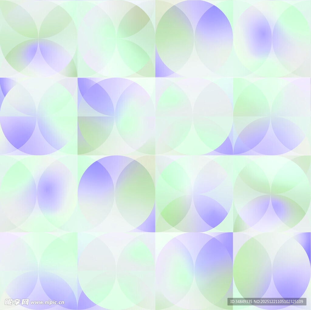 梦幻渐变几何图案背景