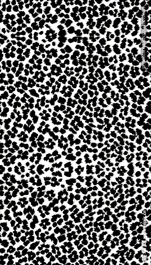 黑白斑点纹理图案