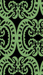 绿色中式花纹图案背景
