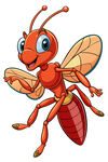 可爱卡通蚂蚁形象