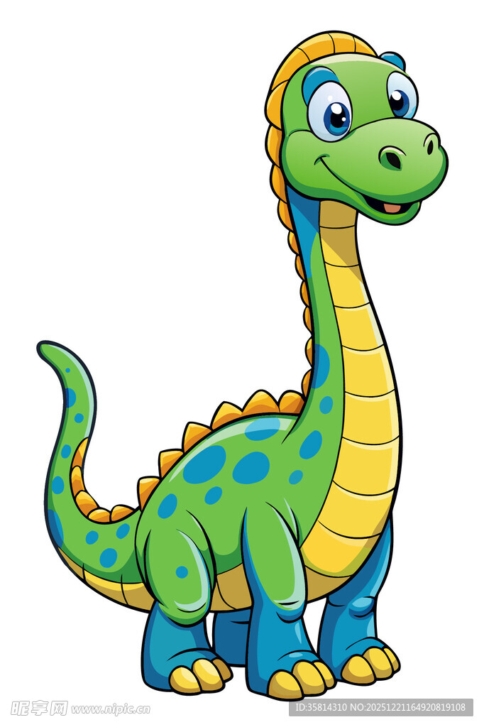 可爱卡通恐龙形象