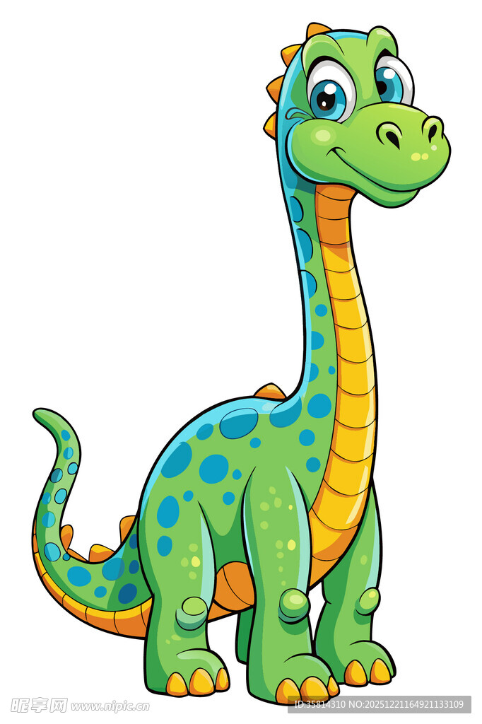 可爱卡通恐龙形象