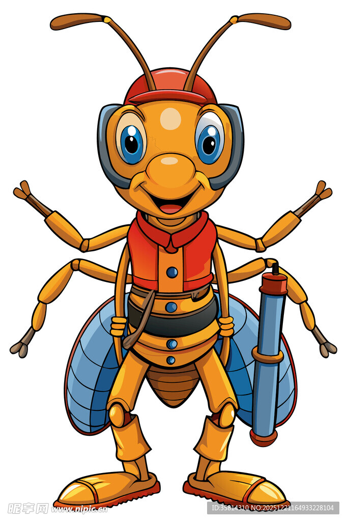 可爱蚂蚁搬运工