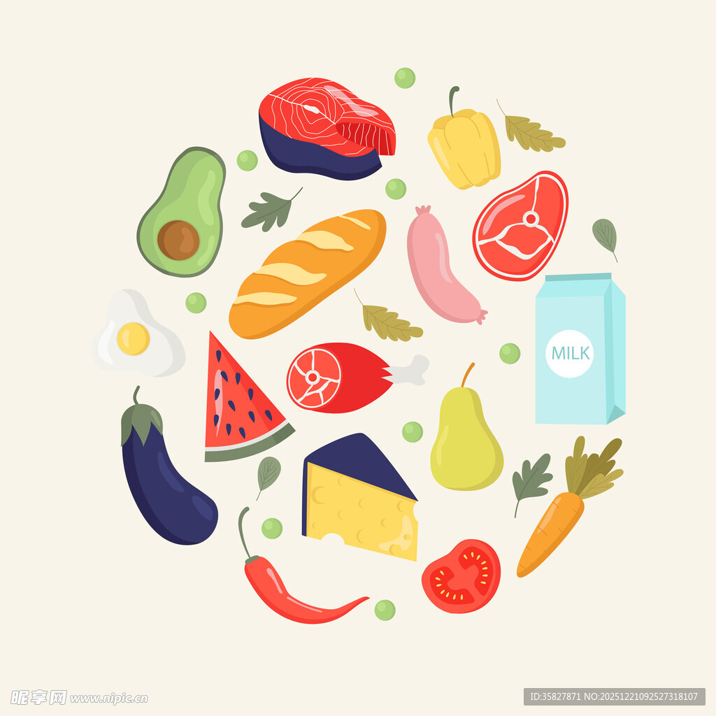 新鲜食材插图