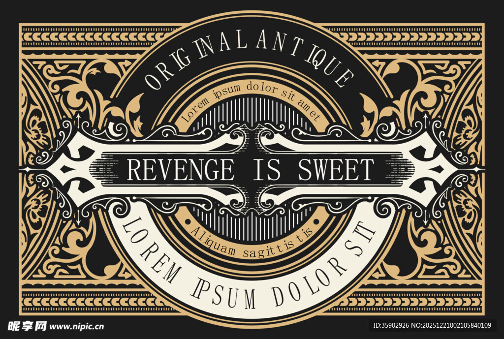 复古奢华婚礼主题装饰