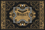威士忌主题复古装饰图案
