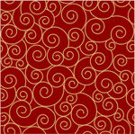 红色螺旋花纹精美背景图