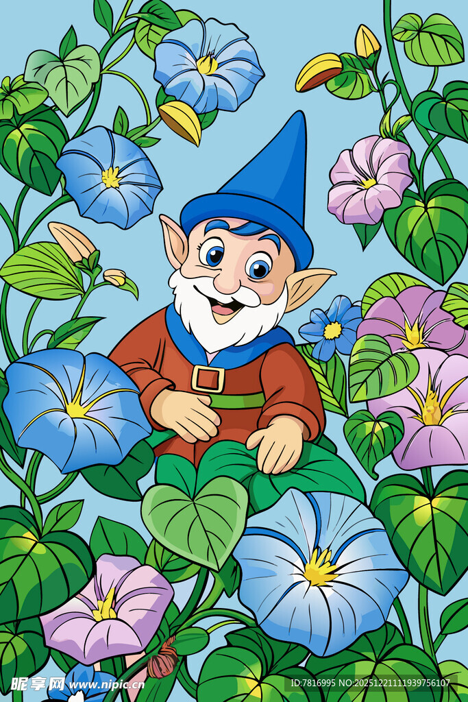 花园中的小矮人