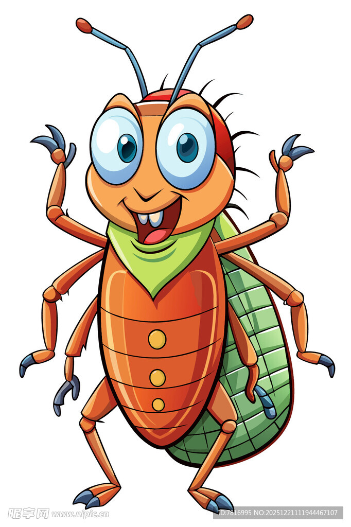 可爱卡通蚂蚁形象