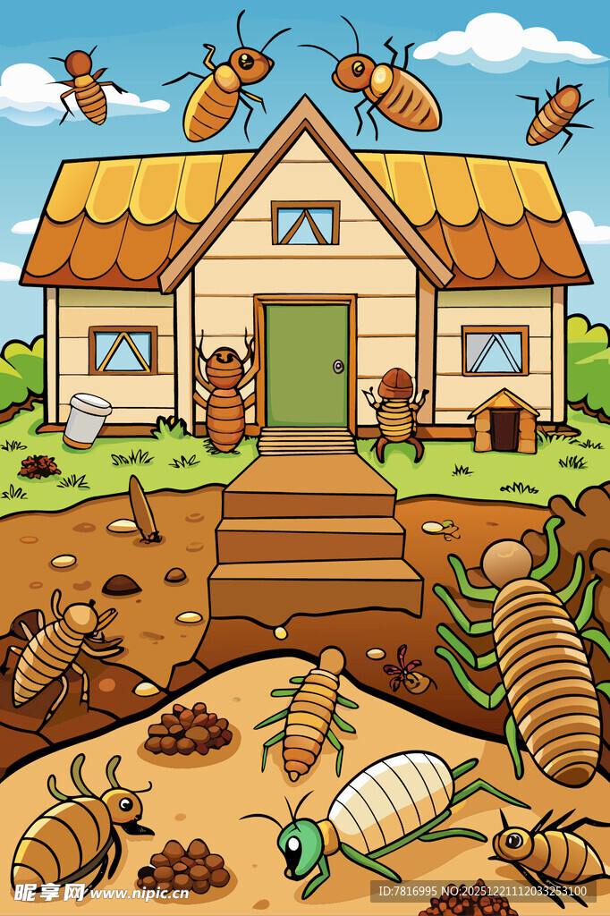 蚂蚁家园与地下昆虫世界