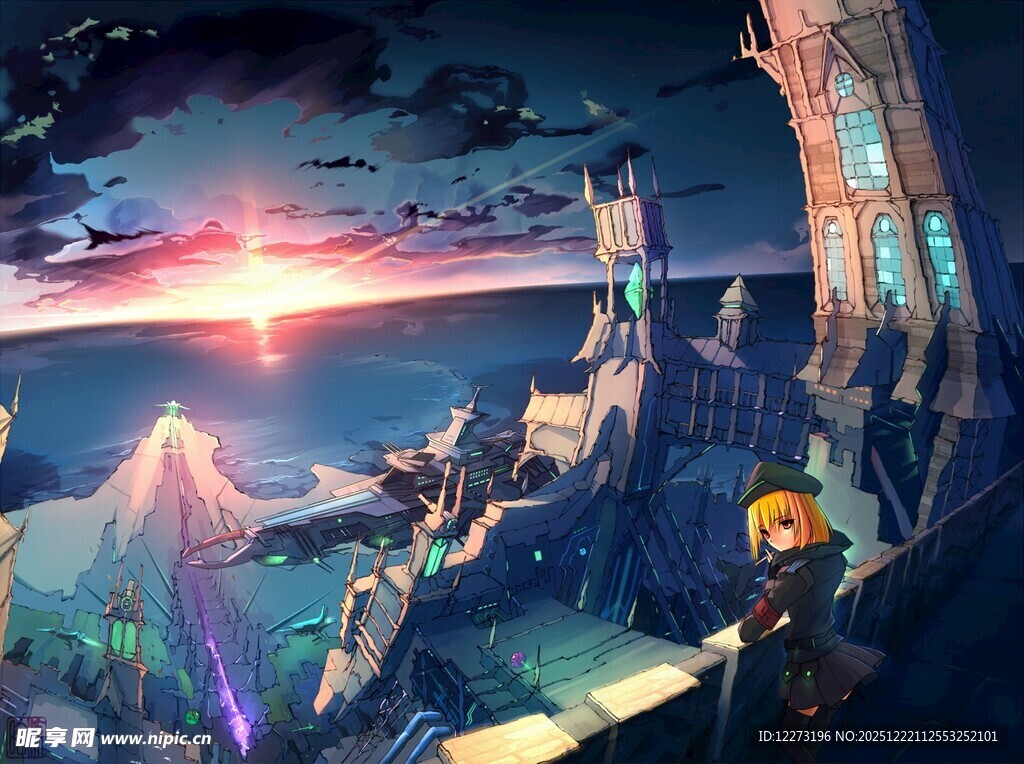 奇幻海岸的神秘冒险场景