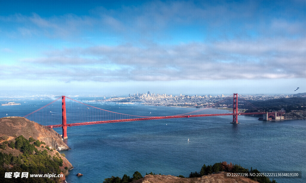 金门大桥壮丽风景
