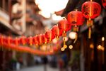 古巷红灯笼