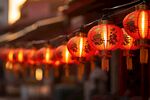 古巷红灯笼