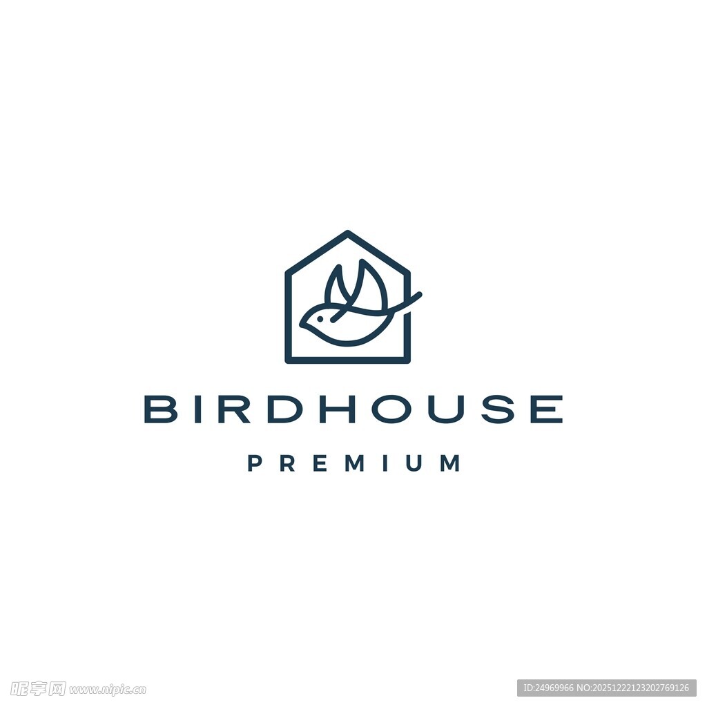 鸟屋优质标志设计