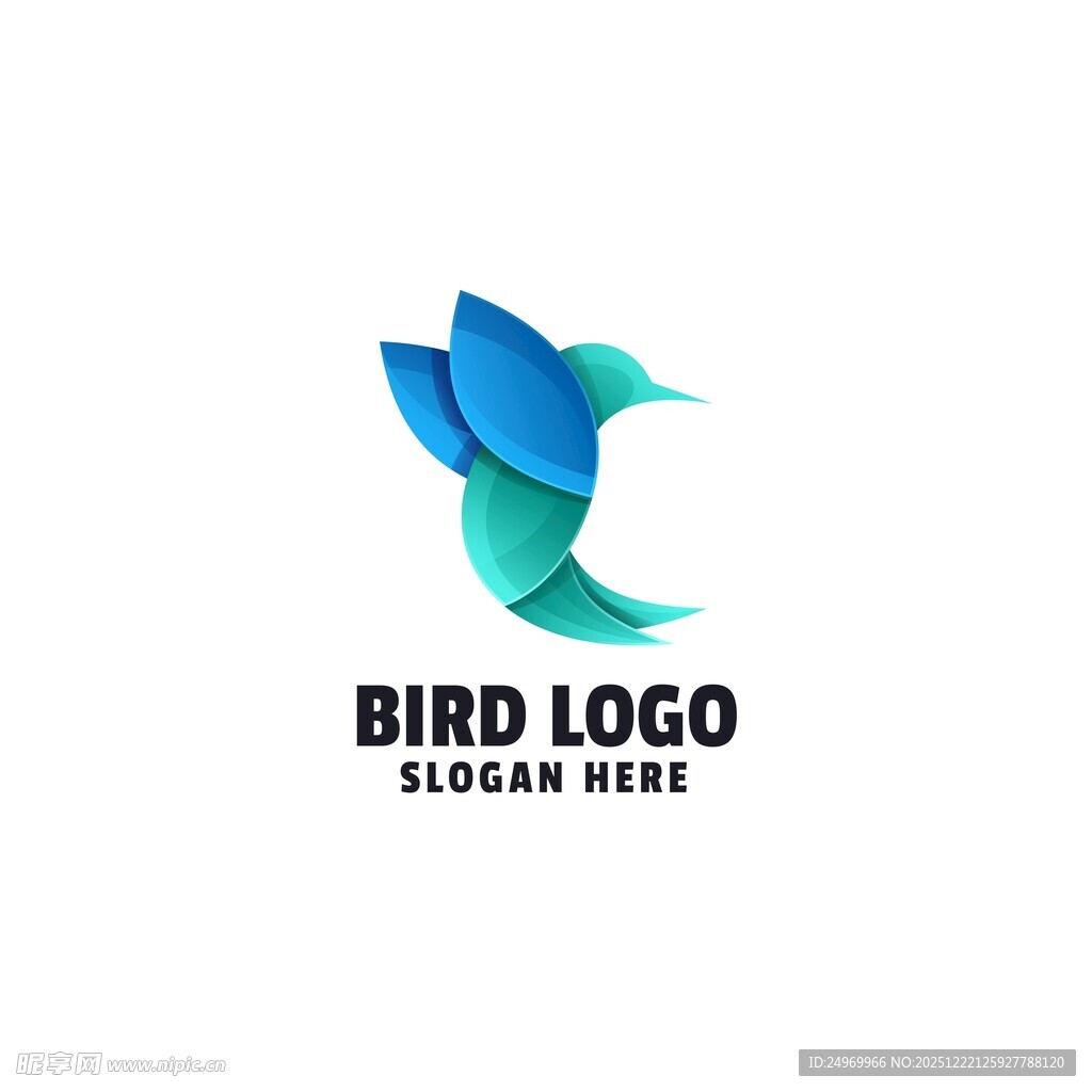 飞鸟标志设计
