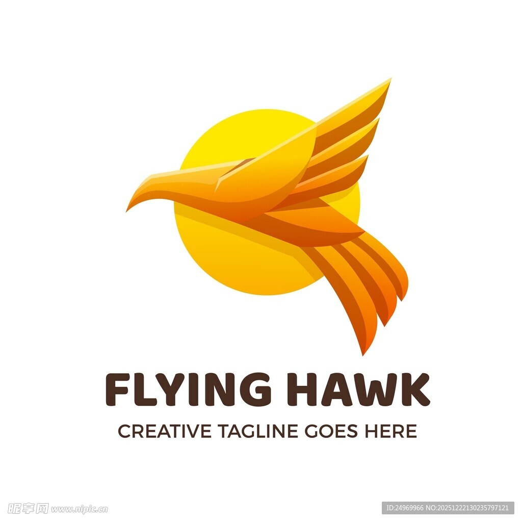 飞鹰创意标志设计